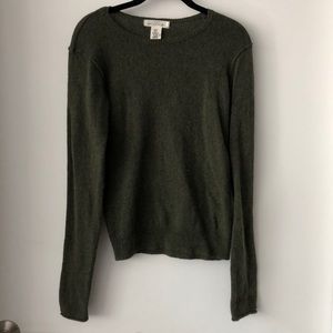 Hunter green sweater